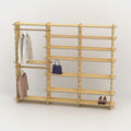 Shelvr Triple Bay Clothing Rack | H1835 x D290mm