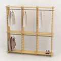 Shelvr Triple Bay Clothing Rack | H2315 x D390mm