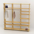 Shelvr Triple Bay Clothing Rack | H2315 x D390mm