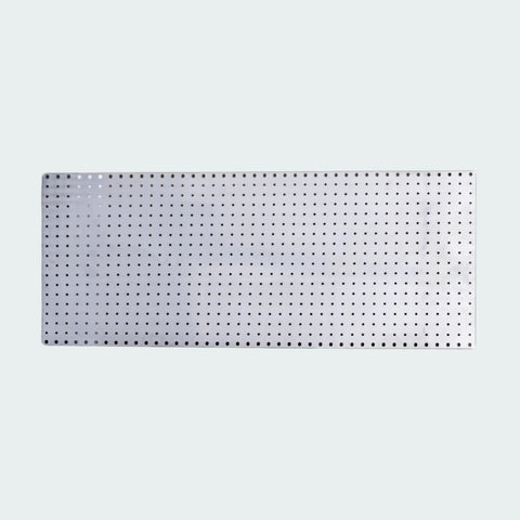 Metal Pegboard Panel 960 - Stainless Steel