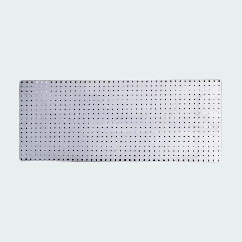 Metal Pegboard Sheet 2400 x 1200 - Steel (Matte Galvanised)
