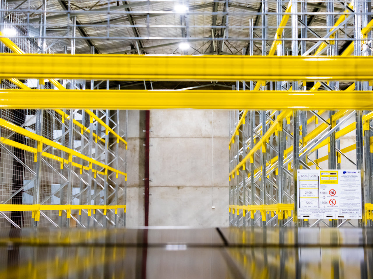 Standard Duty - Powder Coated Cantilever Racking – Steelspan Storage ...