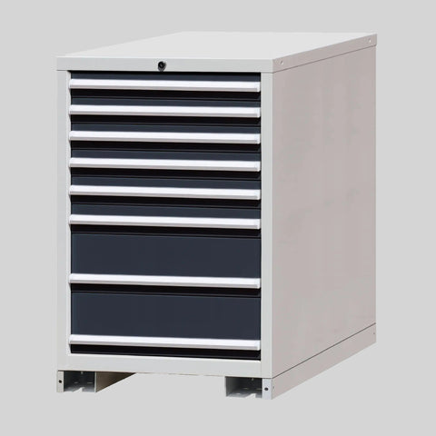 High Density Tool Drawer Cabinet - 8 Drawer - H1200 x W762 x D705mm