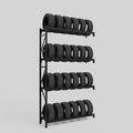 Tyre Storage Rack - 3100mm High
