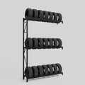 Tyre Storage Rack - 3100mm High