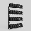 Tyre Storage Rack - 3100mm High