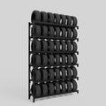 Tyre Storage Rack - 3100mm High