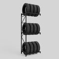 Tyre Storage Rack - 3100mm High