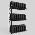 Tyre Storage Rack - 3100mm High