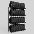 Tyre Storage Rack - 3100mm High