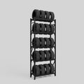 Tyre Storage Rack - 3100mm High