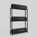 Tyre Storage Rack - 3100mm High