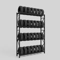 Tyre Storage Rack - 3100mm High