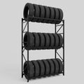 Tyre Storage Rack - 3100mm High