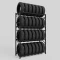 Tyre Storage Rack - 3100mm High