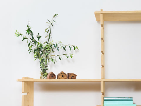 Modular Timber Shelving