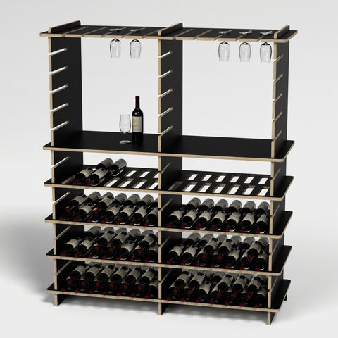 Wine Cellr Designr Double Bay | H1835 x D590mm