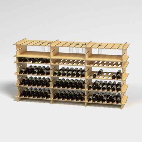 Wine Cellr Triple Bay | H1235 x D590mm