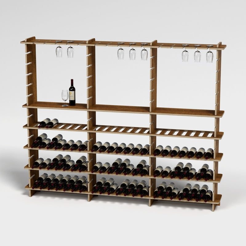 Wine Cellr Designr Triple Bay | H1835 x D290mm