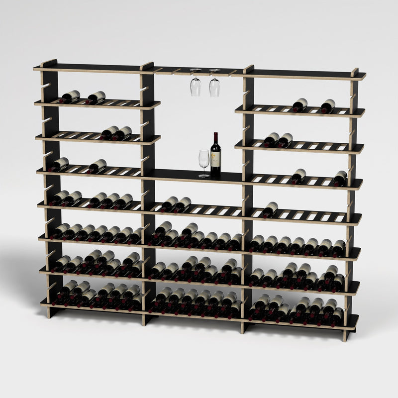 Wine Cellr Designr Triple Bay | H1835 x D290mm