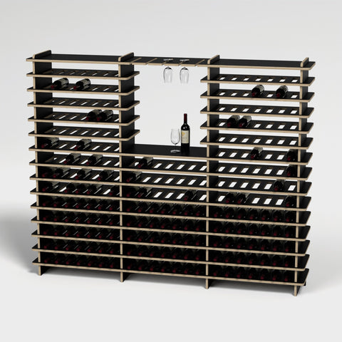 Wine Cellr Designr Triple Bay | H1835 x D390mm