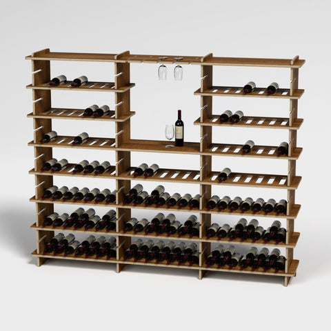 Wine Cellr Designr Triple Bay | H1835 x D390mm