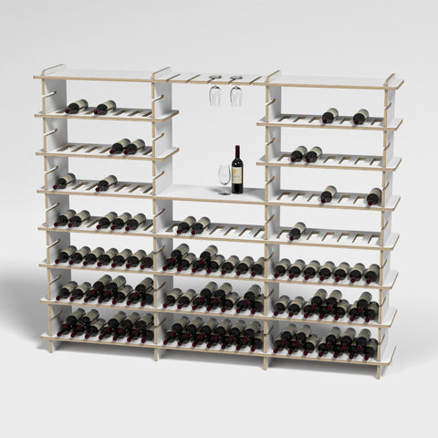 Wine Cellr Designr Triple Bay | H1835 x D390mm