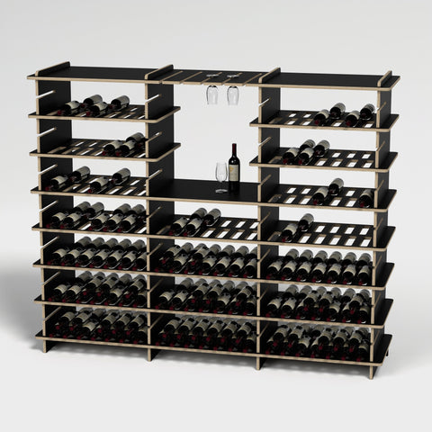 Wine Cellr Designr Triple Bay | H1835 x D590mm