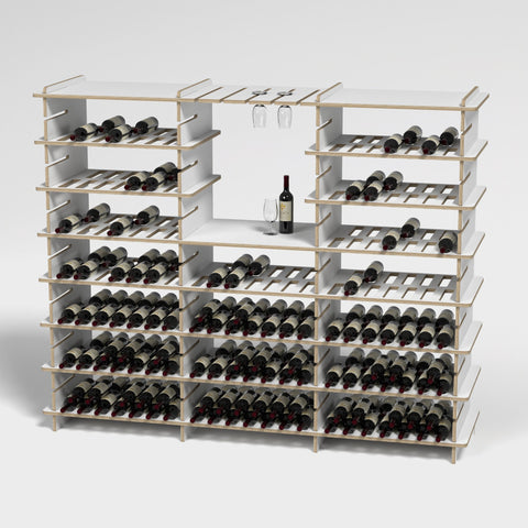 Wine Cellr Designr Triple Bay | H1835 x D590mm