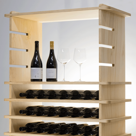 Modular Timber Wine Racks