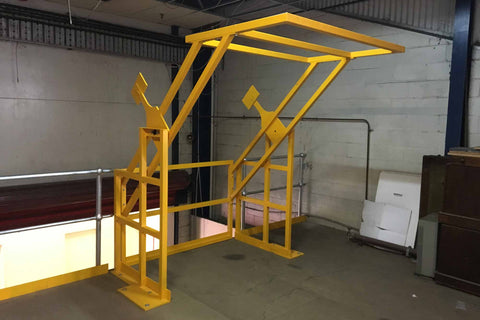 Up And Over Pallet Safety Gate