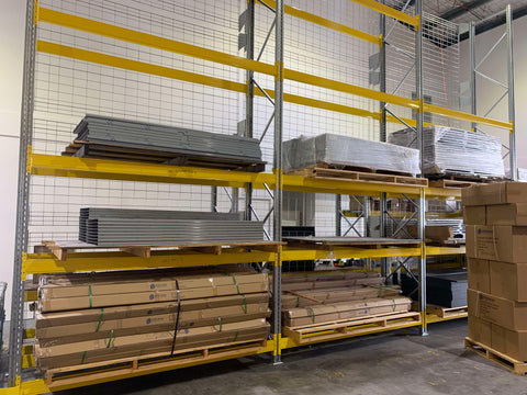 Mesh Back for Pallet Racking - W1375 x H1200