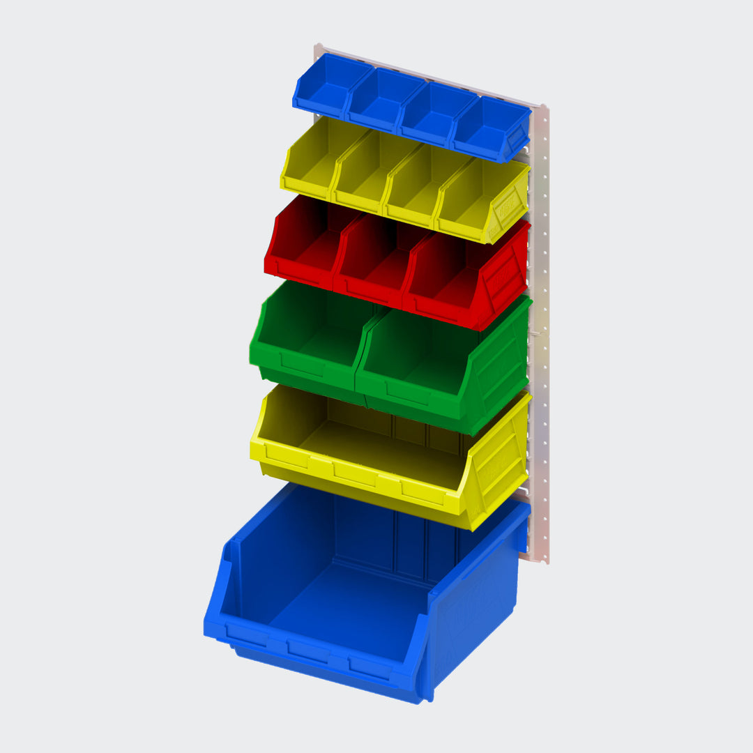 Louvre Panel and Tech Bin Kit – Steelspan Storage Systems