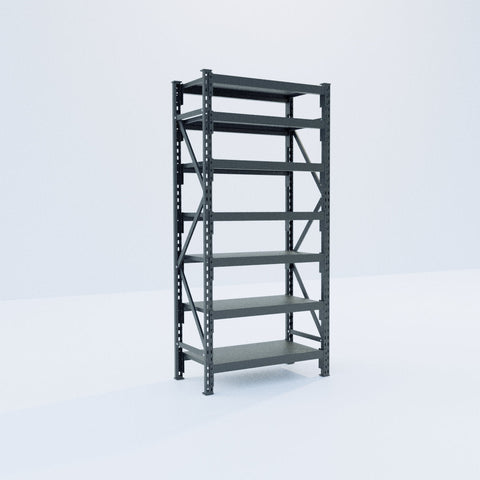 Longspan Metal Shelving - 2100mm High - Full Bay - Steel Shelf