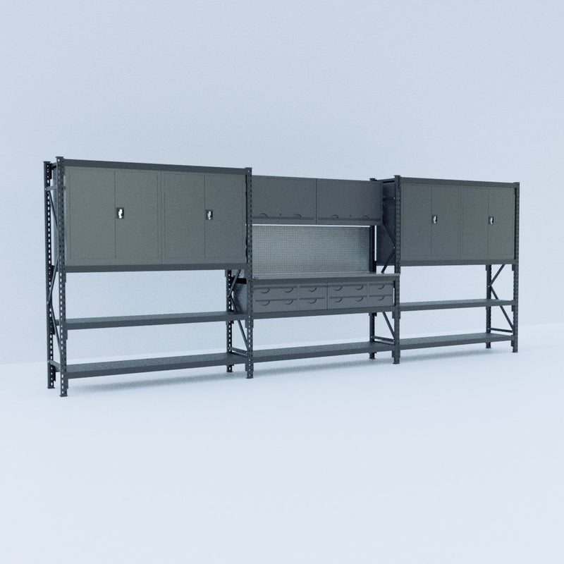 Module 15 with Overhead Cabinets