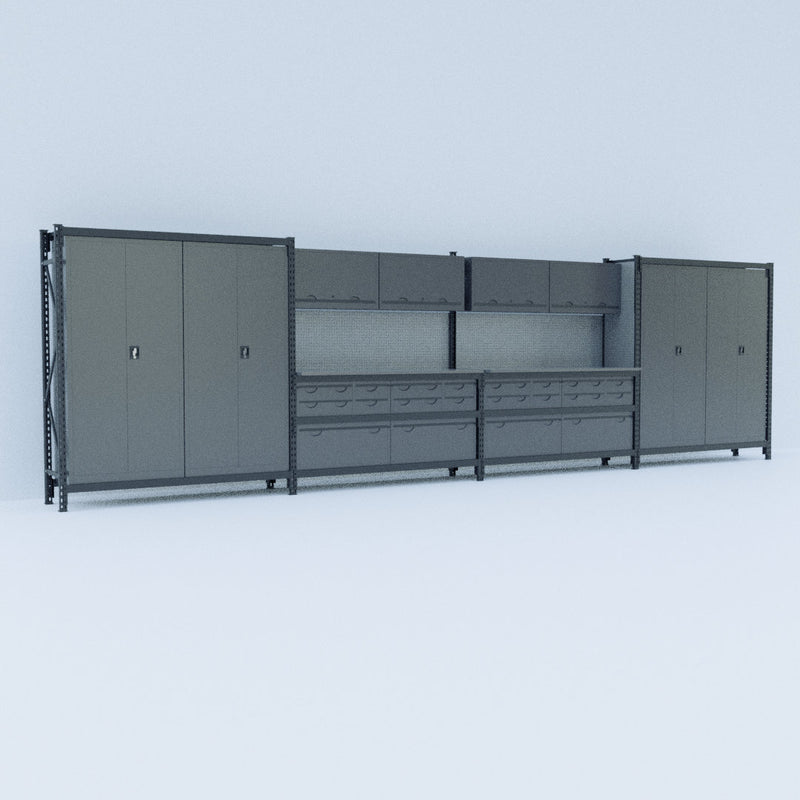 Module 18 Double with Overhead Cabinets