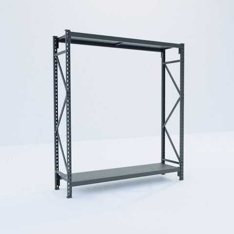 Longspan Metal Shelving - 2100mm High - Full Bay - Steel Shelf