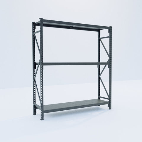 Longspan Metal Shelving - 2100mm High - Full Bay - Steel Shelf