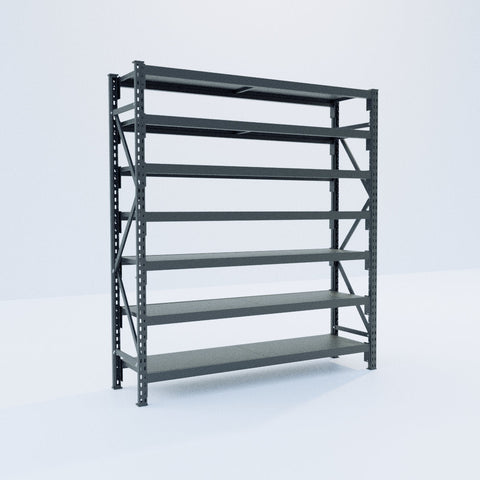 Longspan Metal Shelving - 2100mm High - Full Bay - Steel Shelf