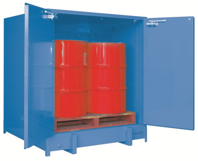 850L - Large Capacity Corrosive Substance Storage Cabinet - Pallet Store