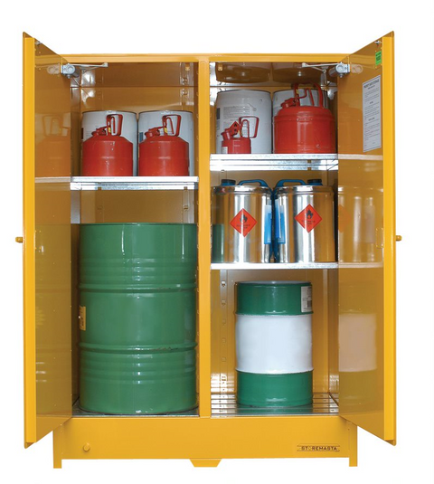 450L - Large Capacity Flammable Liquids Storage Cabinet