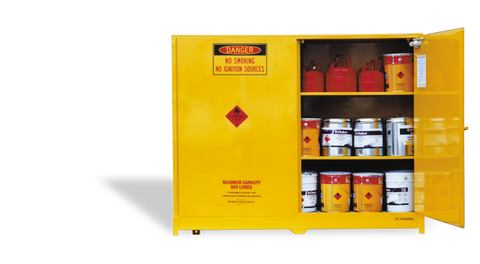 850L - Large Capacity Flammable Liquids Storage Cabinet