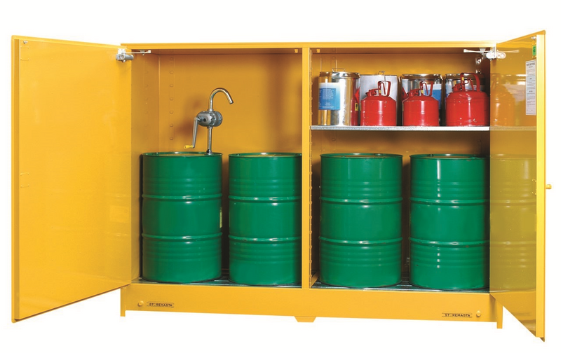 850L - Large Capacity Flammable Liquids Storage Cabinet
