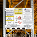 Stop Signs For Warehouse Racking Pallet Racking Working Load Limit Sign – Steelspan Storage Systems