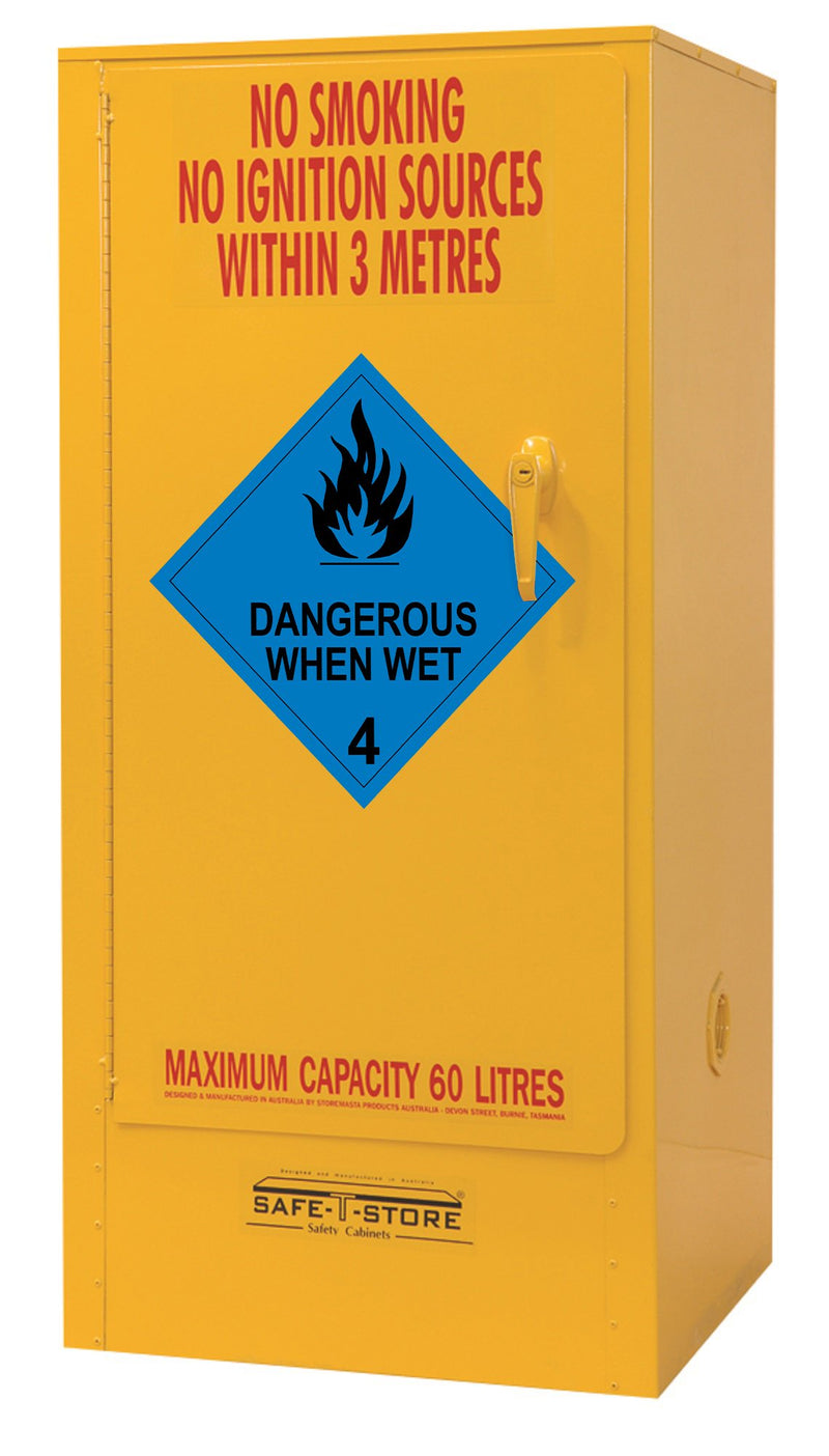 60L - Dangerous When Wet Storage Cabinet