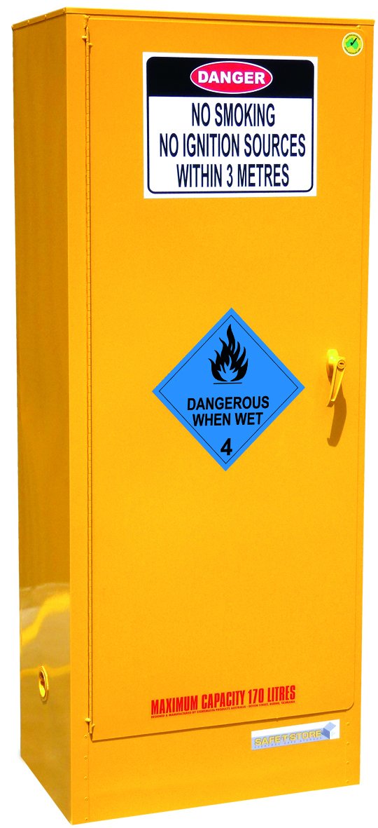 170L - Dangerous When Wet Storage Cabinet