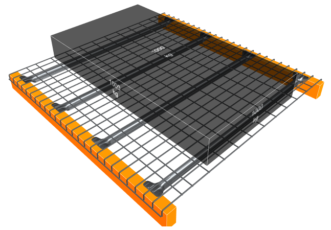 Mesh Deck For Pallet Racking - D1220 x W1260
