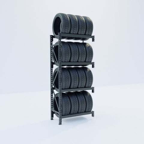 Tyre Storage Rack - 2100mm High