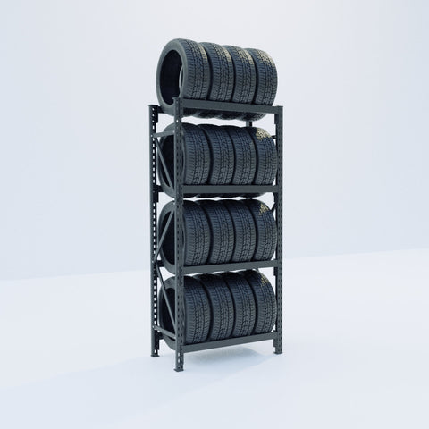 Tyre Storage Rack - 2100mm High