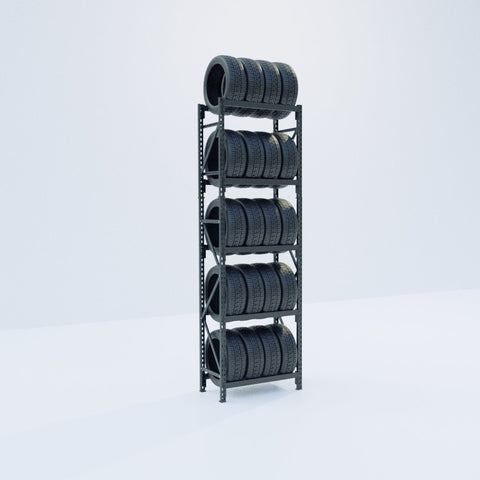 Tyre Storage Rack - 3100mm High